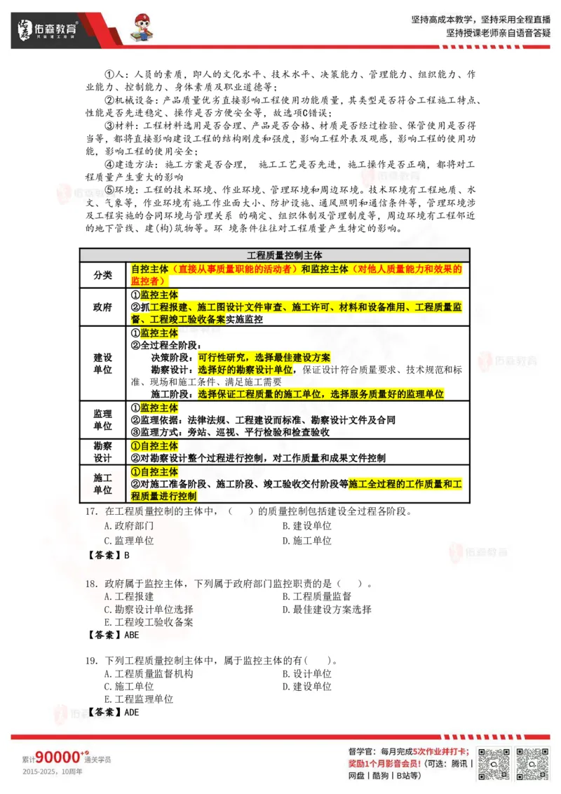 《目标控制》冲刺课件--答案_监理工程师_2025监理工程师_2025年监理工程师SVIP_2025年监理土建控制SVIP_02-基础精讲✿高端面授✿深度强化_22-2025监理控制-珠峰直播课-闫力齐05.09