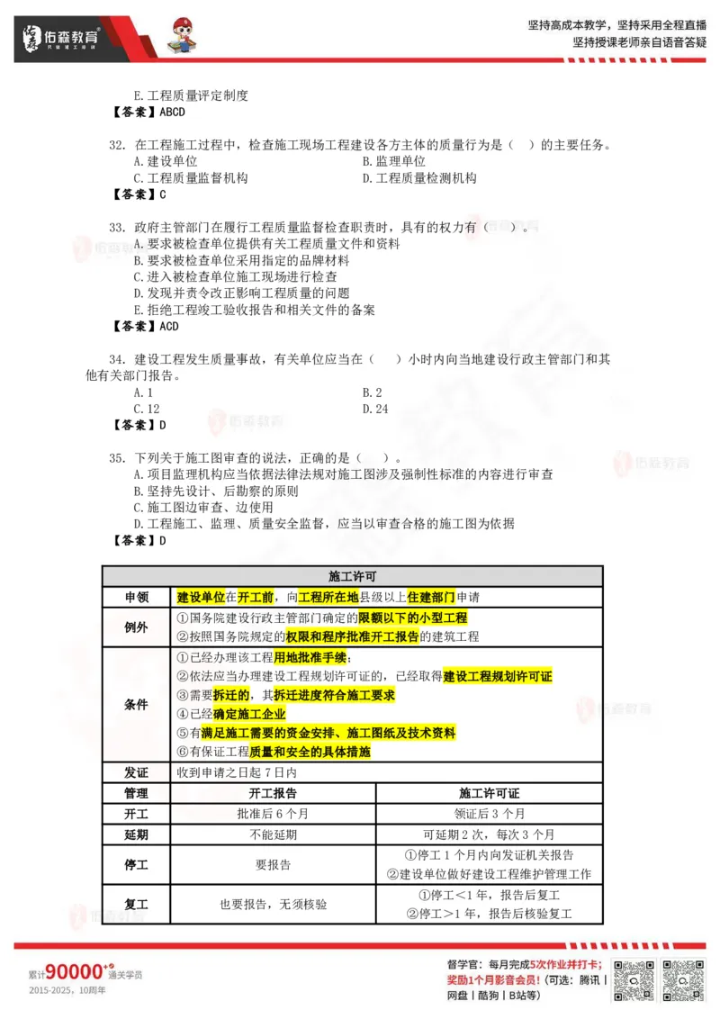 《目标控制》冲刺课件--答案_监理工程师_2025监理工程师_2025年监理工程师SVIP_2025年监理土建控制SVIP_02-基础精讲✿高端面授✿深度强化_22-2025监理控制-珠峰直播课-闫力齐05.09