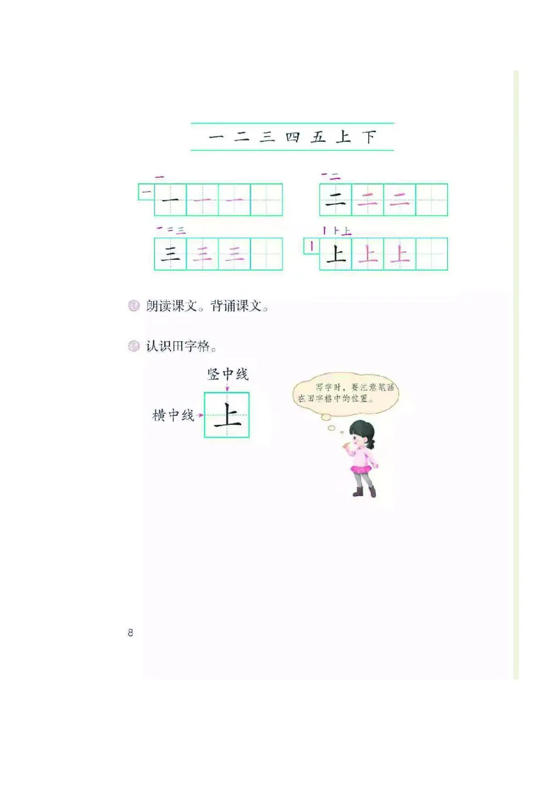 一年级上册语文部编版课堂笔记_小学1-6年级全部试卷_语文_一年级_3-6-1、小学一年级语文上册_3-6-1-1、复习、知识点、归纳汇总_通用