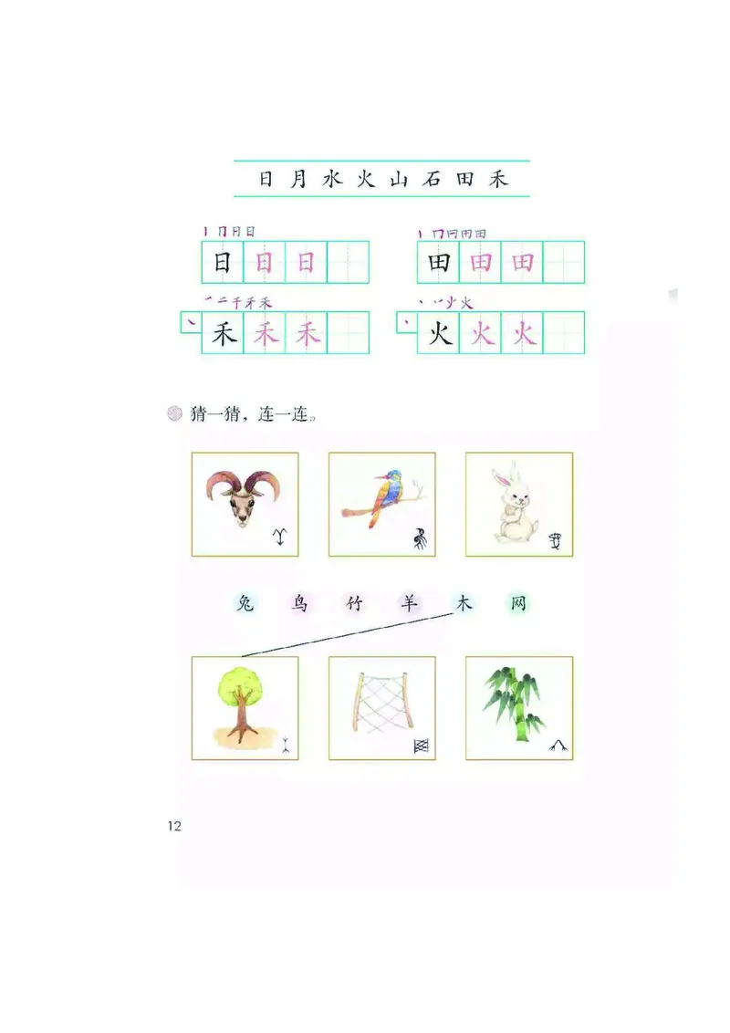 一年级上册语文部编版课堂笔记_小学1-6年级全部试卷_语文_一年级_3-6-1、小学一年级语文上册_3-6-1-1、复习、知识点、归纳汇总_通用