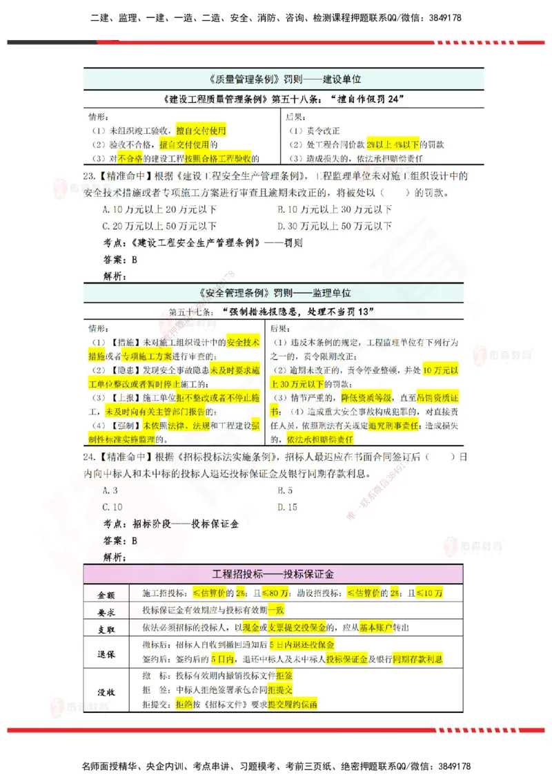 YS-概论法规-精准命中D卷_监理工程师_2025监理工程师_2025年监理工程师SVIP_2025年监理概论法规SVIP_05-考前密训✿央企特训✿机构普押_14-概论《精准命中ABC卷》YS