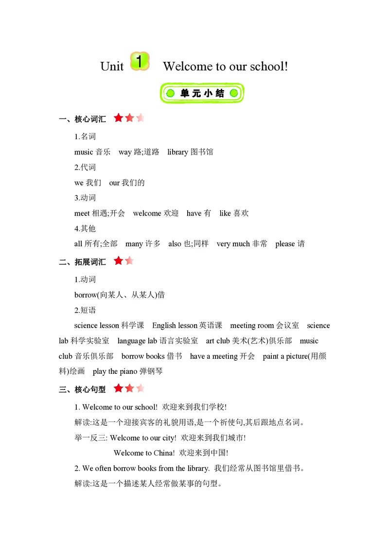 五年级下册英语人教精通版知识要点汇总_小学1-6年级全部试卷_英语_五年级_3-10-6、小学五年级英语下册_3-10-6-1、复习、知识点、归纳汇总_其它