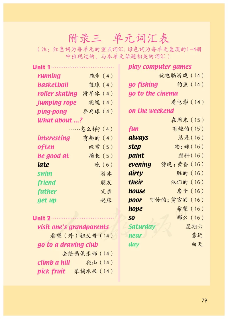 人教版（一年级起点）四年级上册英语PDF电子课本_小学1-6年级全部试卷_英语_四年级_3-9-5、小学四年级英语上册_3-9-5-4、电子教材、课本