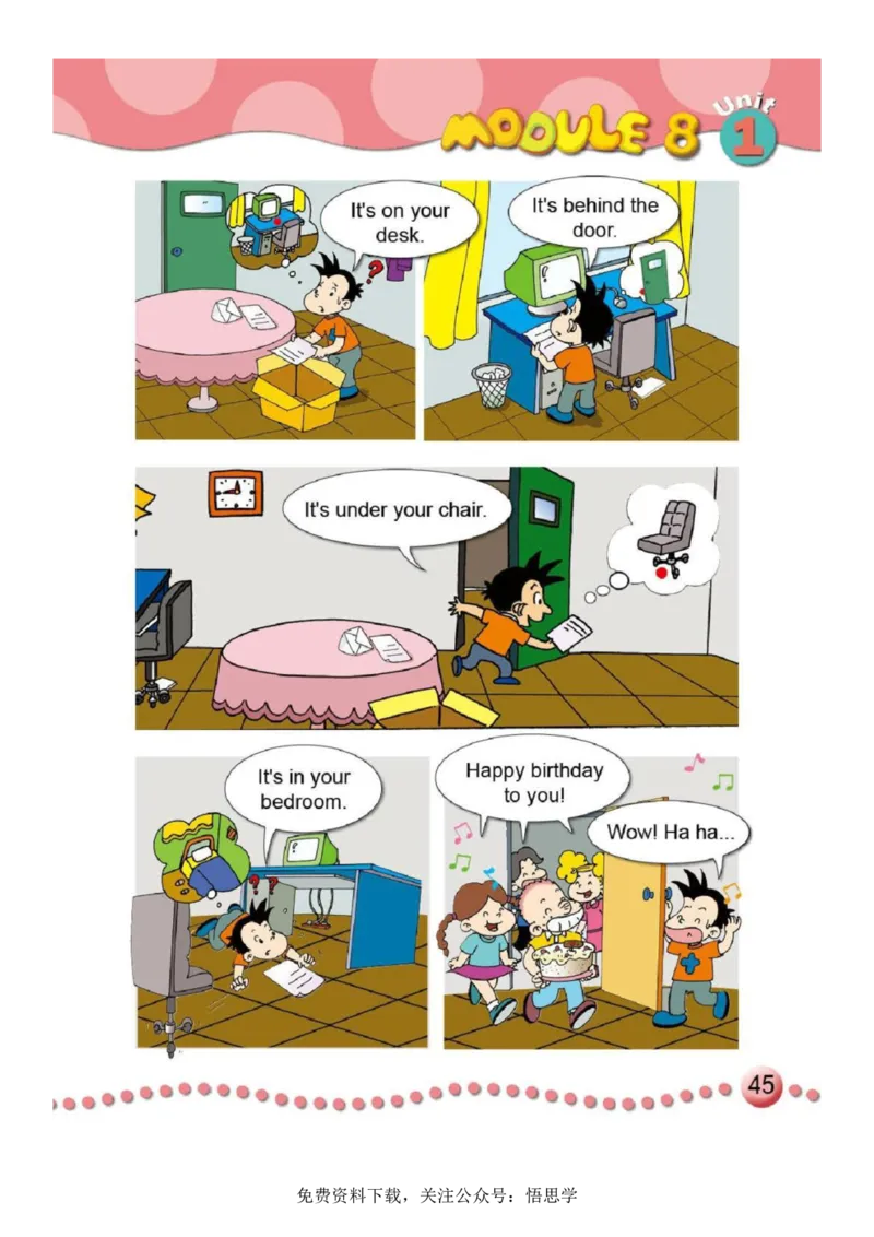 三年级下册外研社英语电子课本_小学1-6年级全部试卷_英语_三年级_3-8-6、小学三年级英语下册_3-8-6-3、电子教材、课本