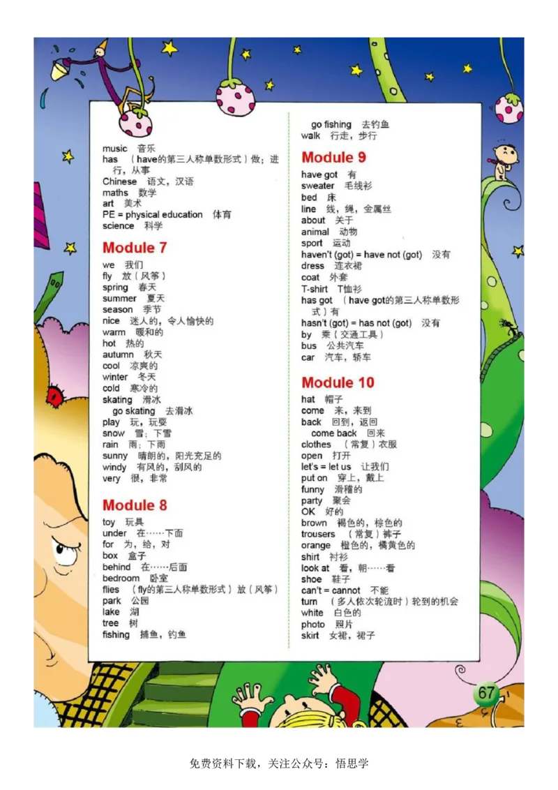 三年级下册外研社英语电子课本_小学1-6年级全部试卷_英语_三年级_3-8-6、小学三年级英语下册_3-8-6-3、电子教材、课本