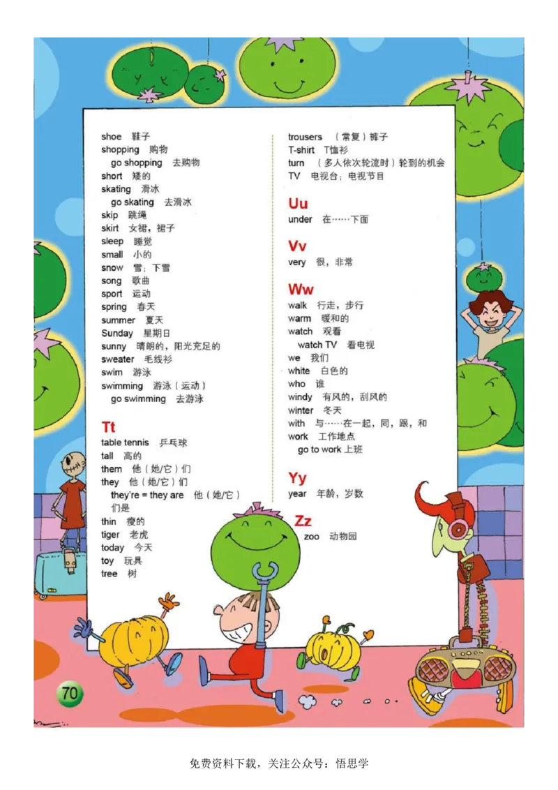 三年级下册外研社英语电子课本_小学1-6年级全部试卷_英语_三年级_3-8-6、小学三年级英语下册_3-8-6-3、电子教材、课本