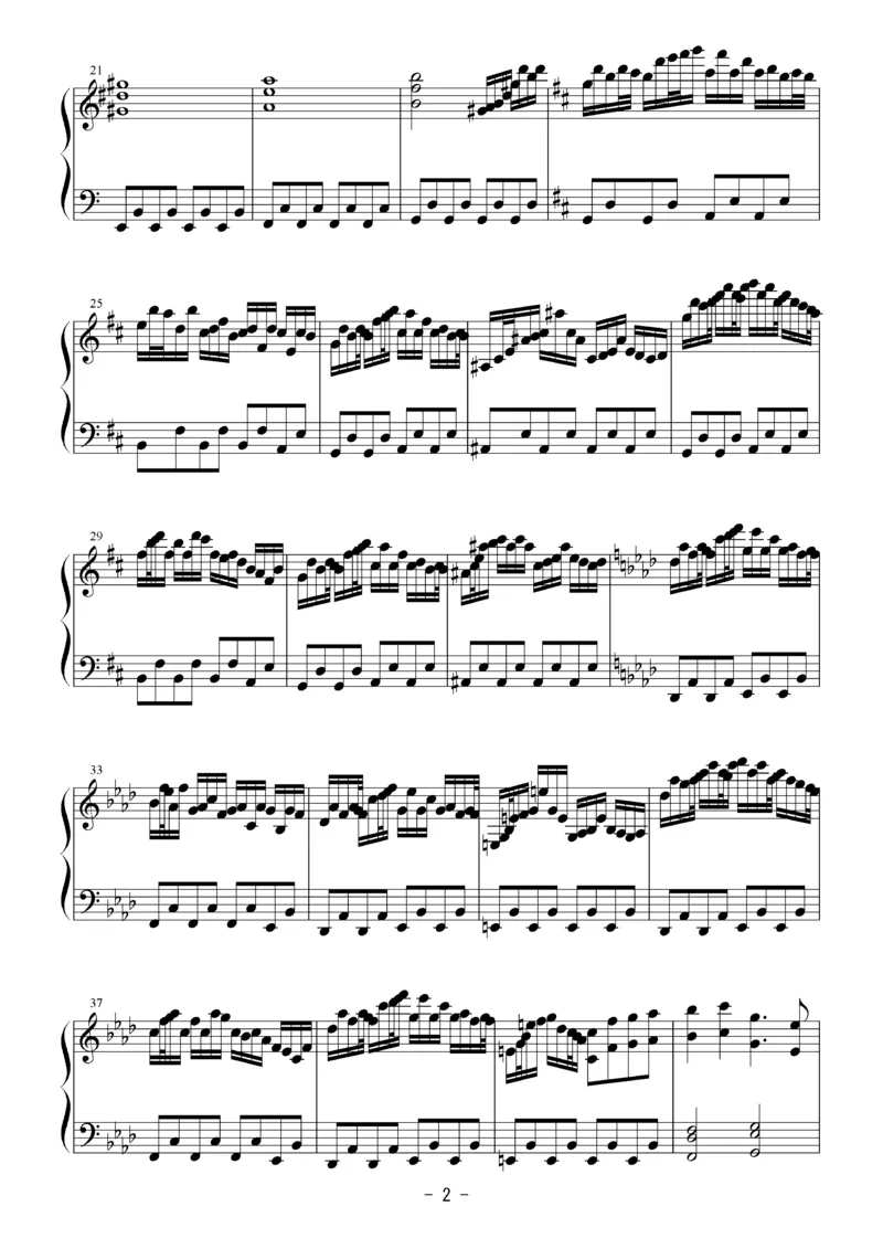 [Bosendorfer][hard][3]_一万首著名钢琴曲谱哈农贝多芬合集视频教学电子版高清无水印可打印_05动漫游戏钢琴谱合集_日系东方Project钢琴谱全集_东方project钢琴谱_07　プレインエイジア