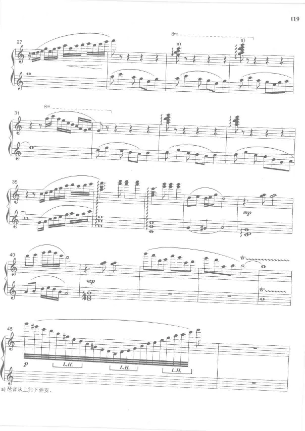 中国旋律钢琴四手联弹曲集_一万首著名钢琴曲谱哈农贝多芬合集视频教学电子版高清无水印可打印_04中国乐曲钢琴谱合集_中国乐曲钢琴谱