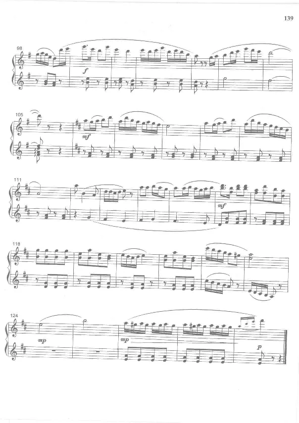 中国旋律钢琴四手联弹曲集_一万首著名钢琴曲谱哈农贝多芬合集视频教学电子版高清无水印可打印_04中国乐曲钢琴谱合集_中国乐曲钢琴谱