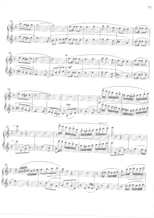 中国旋律钢琴四手联弹曲集_一万首著名钢琴曲谱哈农贝多芬合集视频教学电子版高清无水印可打印_04中国乐曲钢琴谱合集_中国乐曲钢琴谱