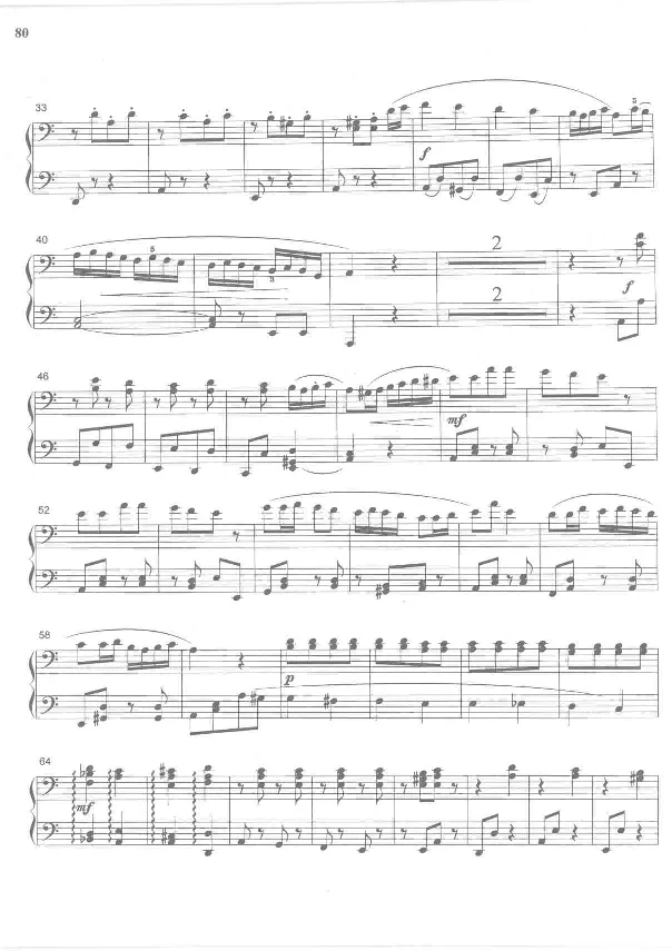 中国旋律钢琴四手联弹曲集_一万首著名钢琴曲谱哈农贝多芬合集视频教学电子版高清无水印可打印_04中国乐曲钢琴谱合集_中国乐曲钢琴谱