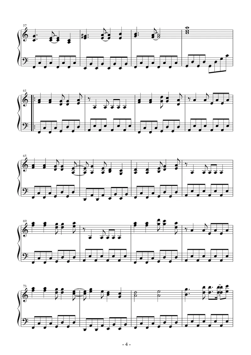 [Bosendorfer][hard][7]魔理沙は大変なものを盗んでいきました_一万首著名钢琴曲谱哈农贝多芬合集视频教学电子版高清无水印可打印_05动漫游戏钢琴谱合集_日系东方Project钢琴谱全集_VocalBGM