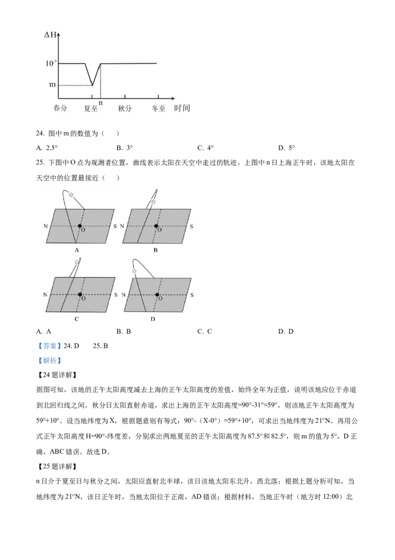 浙江省浙东北联盟2025-2026学年高二上学期期中联考地理试题Word版含解析_2025年11月高二试卷_251127浙江省浙东北县域名校发展联盟2025-2026学年高二上学期11月期中联考试题（ZDB）（全）