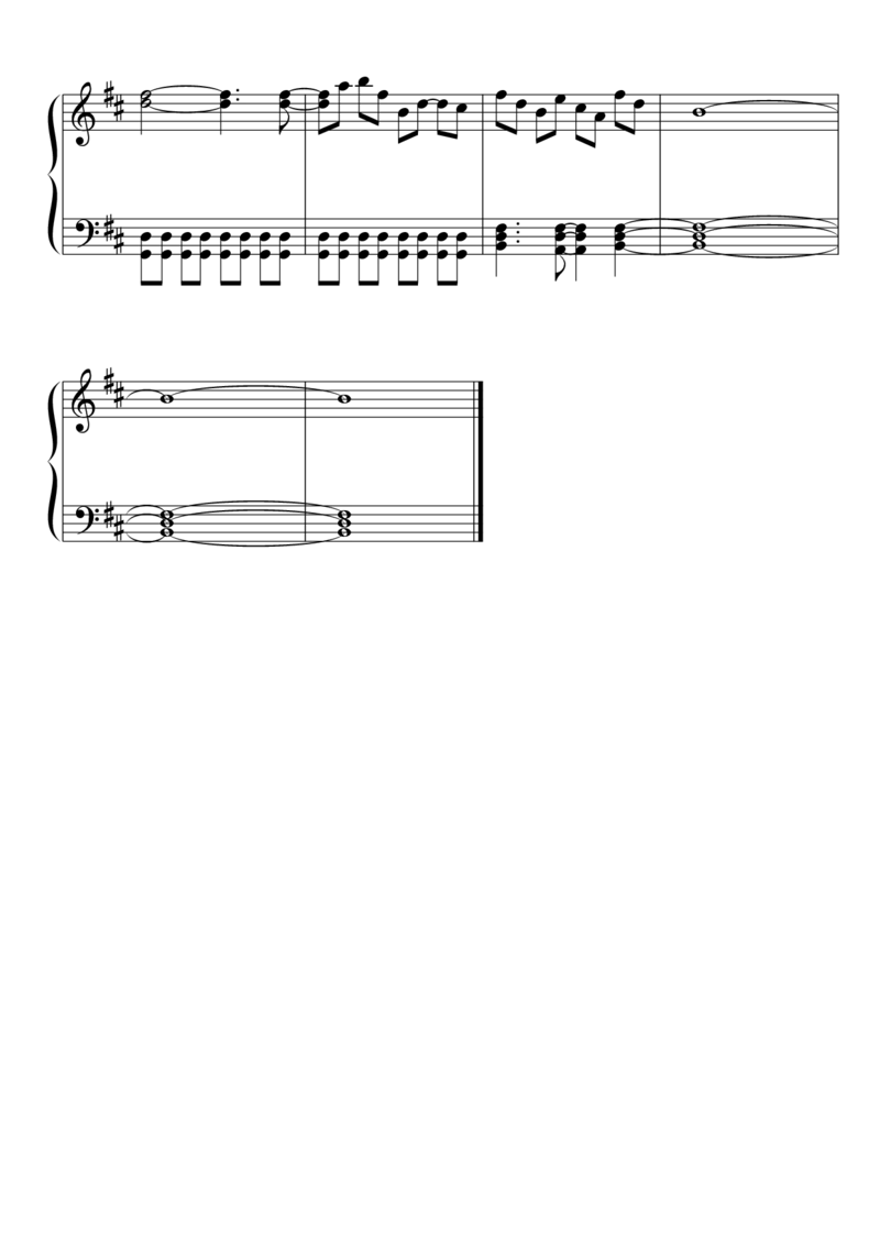 [東方ピアノEasyモード楽譜][easy][4]_一万首著名钢琴曲谱哈农贝多芬合集视频教学电子版高清无水印可打印_05动漫游戏钢琴谱合集_日系东方Project钢琴谱全集_东方project钢琴谱_542