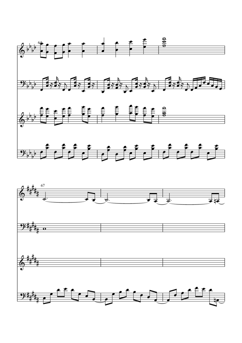 [焦げた幻想郷][hard][17]钢琴二重奏_一万首著名钢琴曲谱哈农贝多芬合集视频教学电子版高清无水印可打印_05动漫游戏钢琴谱合集_日系东方Project钢琴谱全集_东方project钢琴谱