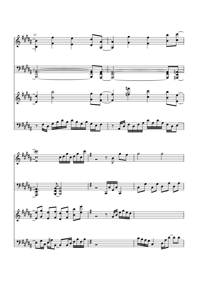 [焦げた幻想郷][hard][17]钢琴二重奏_一万首著名钢琴曲谱哈农贝多芬合集视频教学电子版高清无水印可打印_05动漫游戏钢琴谱合集_日系东方Project钢琴谱全集_东方project钢琴谱