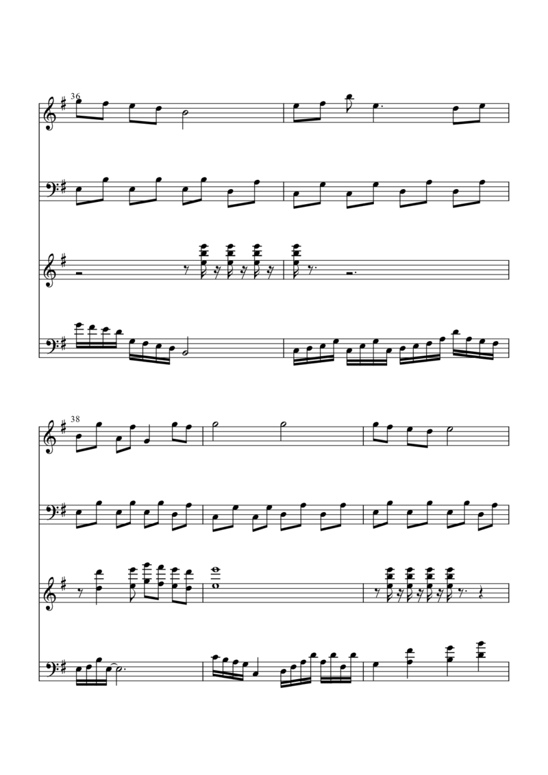 [焦げた幻想郷][hard][17]钢琴二重奏_一万首著名钢琴曲谱哈农贝多芬合集视频教学电子版高清无水印可打印_05动漫游戏钢琴谱合集_日系东方Project钢琴谱全集_东方project钢琴谱