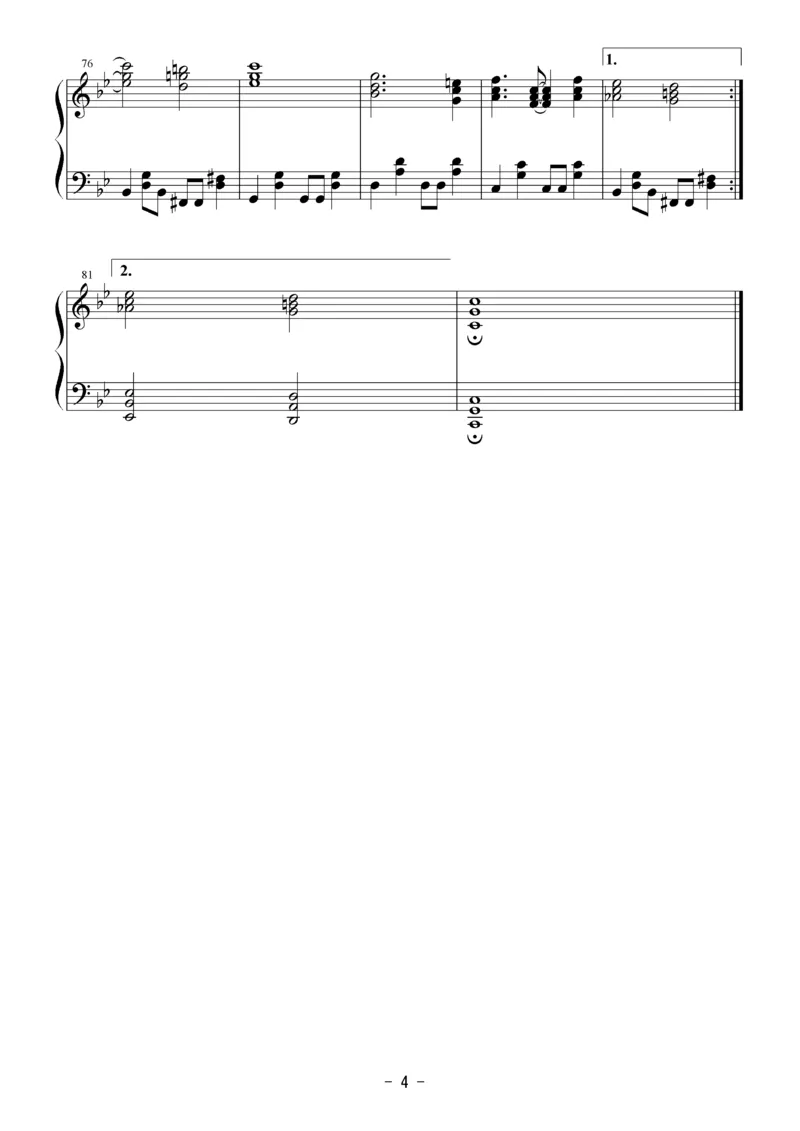 [Bosendorfer][hard][4]_一万首著名钢琴曲谱哈农贝多芬合集视频教学电子版高清无水印可打印_05动漫游戏钢琴谱合集_日系东方Project钢琴谱全集_东方project钢琴谱