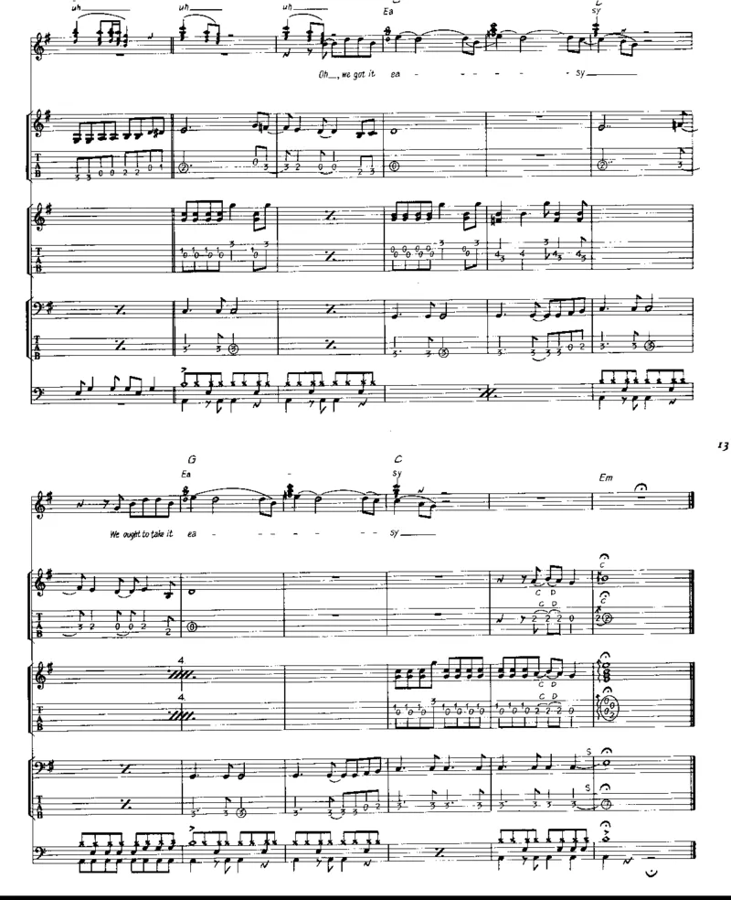 [老鹰-精选作品乐队总谱].-.Eagles.-.best.full.score.（美）老鹰乐队_一万首著名钢琴曲谱哈农贝多芬合集视频教学电子版高清无水印可打印_08名曲总谱合集