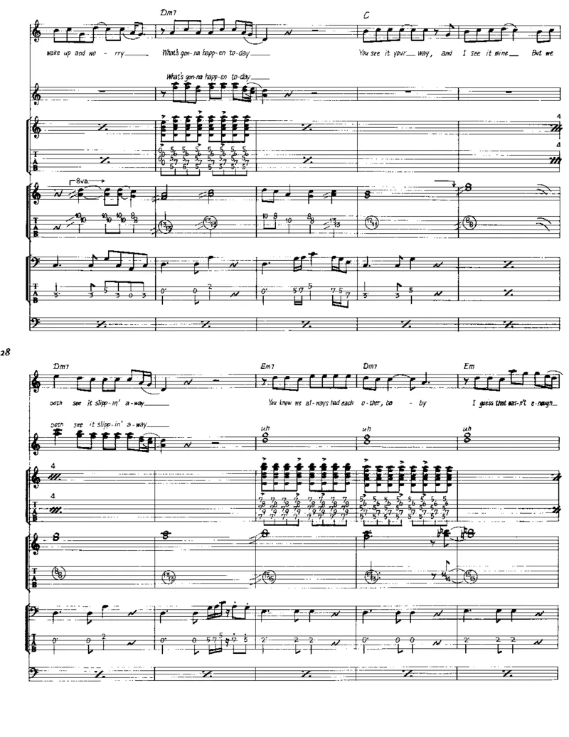 [老鹰-精选作品乐队总谱].-.Eagles.-.best.full.score.（美）老鹰乐队_一万首著名钢琴曲谱哈农贝多芬合集视频教学电子版高清无水印可打印_08名曲总谱合集