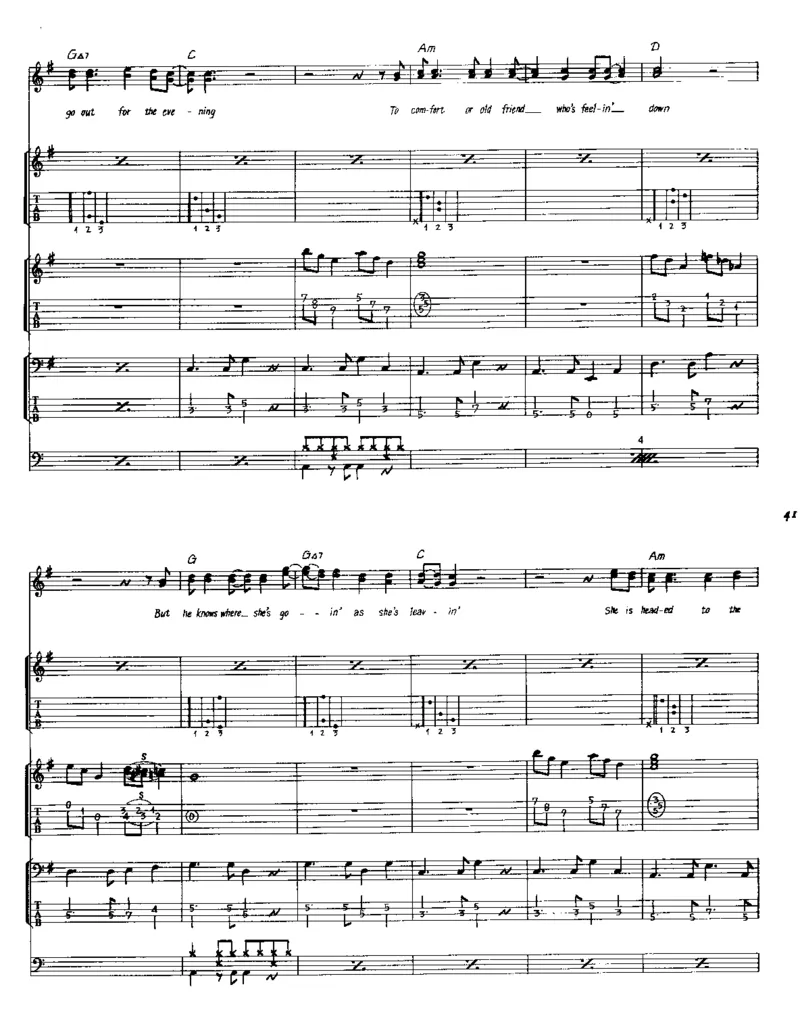 [老鹰-精选作品乐队总谱].-.Eagles.-.best.full.score.（美）老鹰乐队_一万首著名钢琴曲谱哈农贝多芬合集视频教学电子版高清无水印可打印_08名曲总谱合集