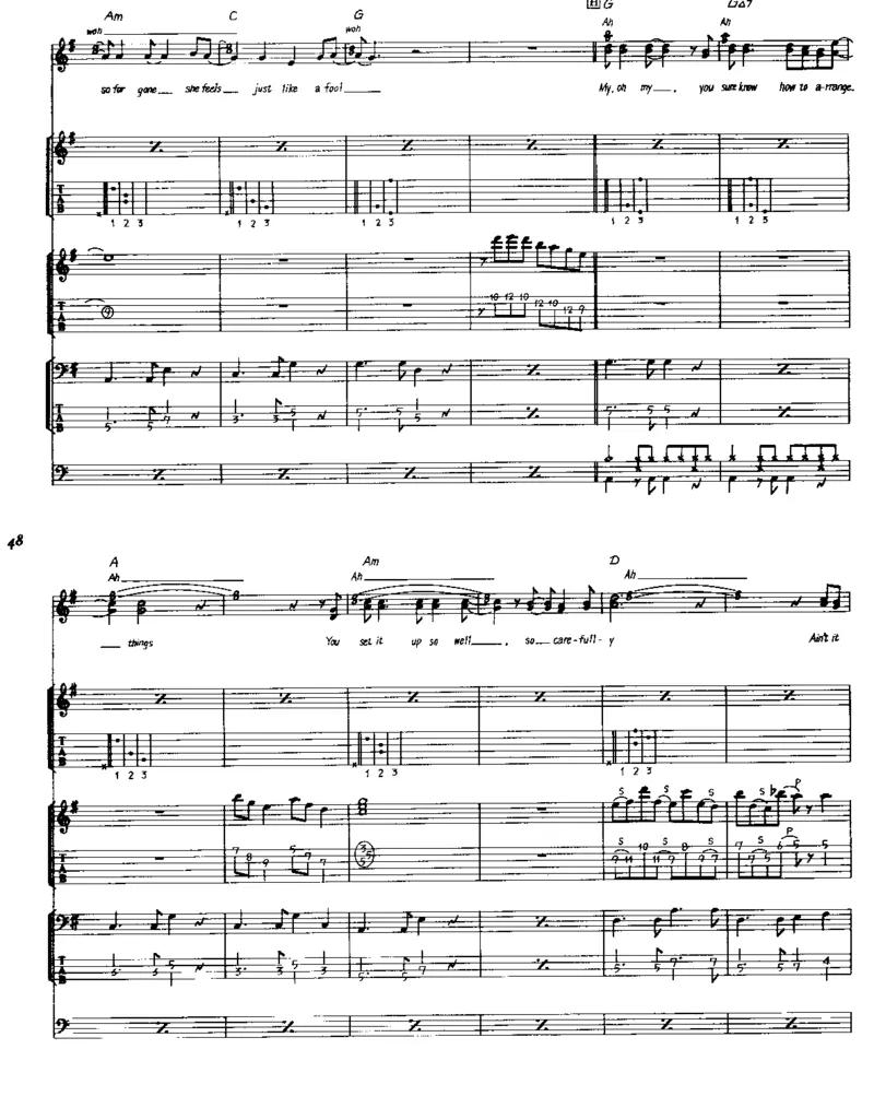 [老鹰-精选作品乐队总谱].-.Eagles.-.best.full.score.（美）老鹰乐队_一万首著名钢琴曲谱哈农贝多芬合集视频教学电子版高清无水印可打印_08名曲总谱合集