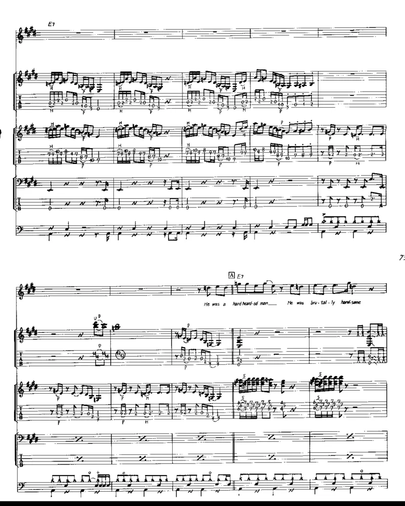 [老鹰-精选作品乐队总谱].-.Eagles.-.best.full.score.（美）老鹰乐队_一万首著名钢琴曲谱哈农贝多芬合集视频教学电子版高清无水印可打印_08名曲总谱合集