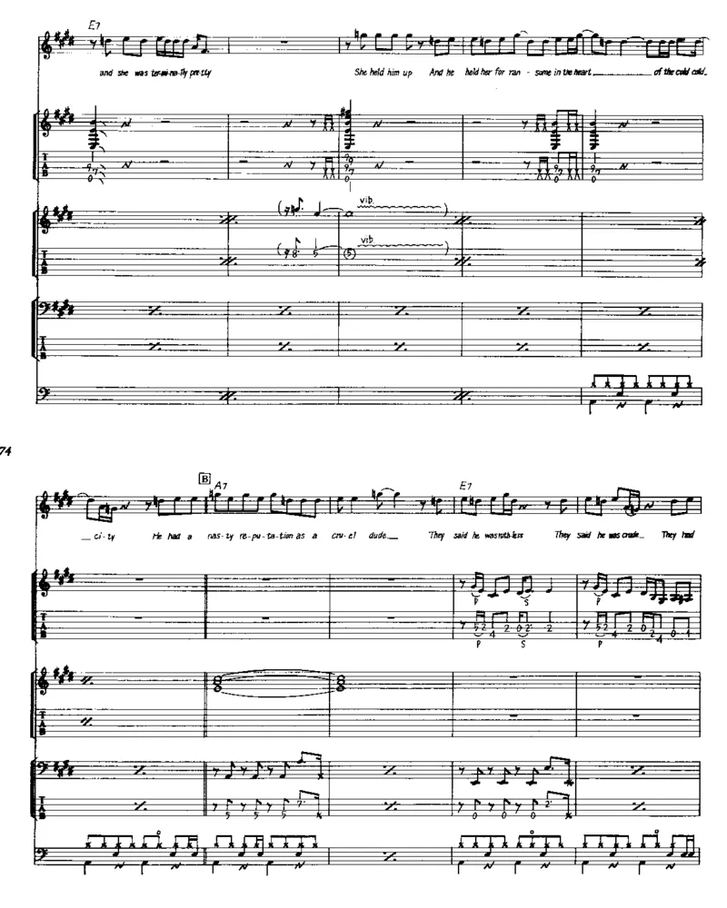 [老鹰-精选作品乐队总谱].-.Eagles.-.best.full.score.（美）老鹰乐队_一万首著名钢琴曲谱哈农贝多芬合集视频教学电子版高清无水印可打印_08名曲总谱合集