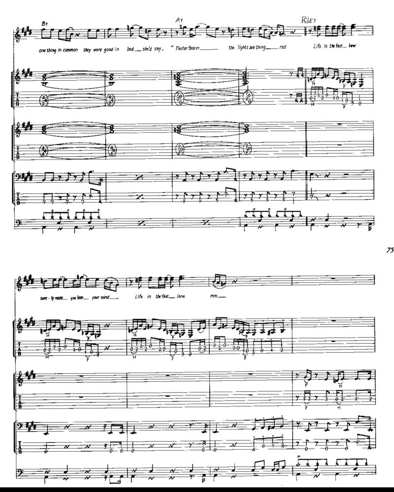 [老鹰-精选作品乐队总谱].-.Eagles.-.best.full.score.（美）老鹰乐队_一万首著名钢琴曲谱哈农贝多芬合集视频教学电子版高清无水印可打印_08名曲总谱合集