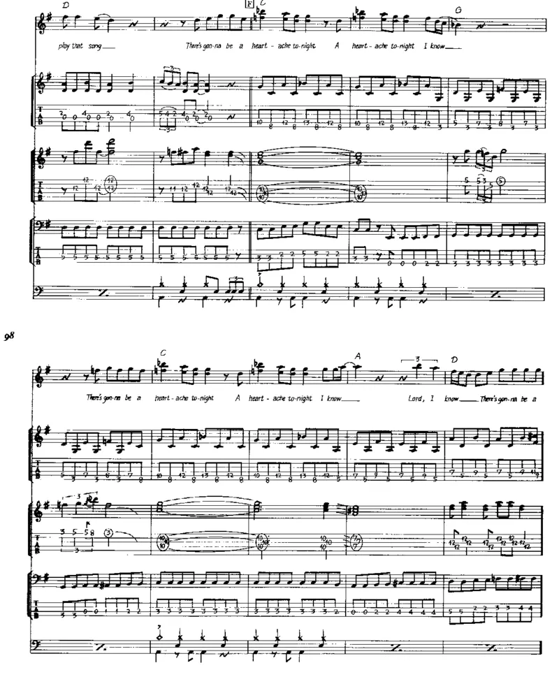 [老鹰-精选作品乐队总谱].-.Eagles.-.best.full.score.（美）老鹰乐队_一万首著名钢琴曲谱哈农贝多芬合集视频教学电子版高清无水印可打印_08名曲总谱合集