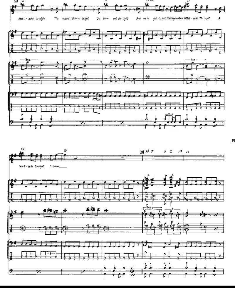 [老鹰-精选作品乐队总谱].-.Eagles.-.best.full.score.（美）老鹰乐队_一万首著名钢琴曲谱哈农贝多芬合集视频教学电子版高清无水印可打印_08名曲总谱合集