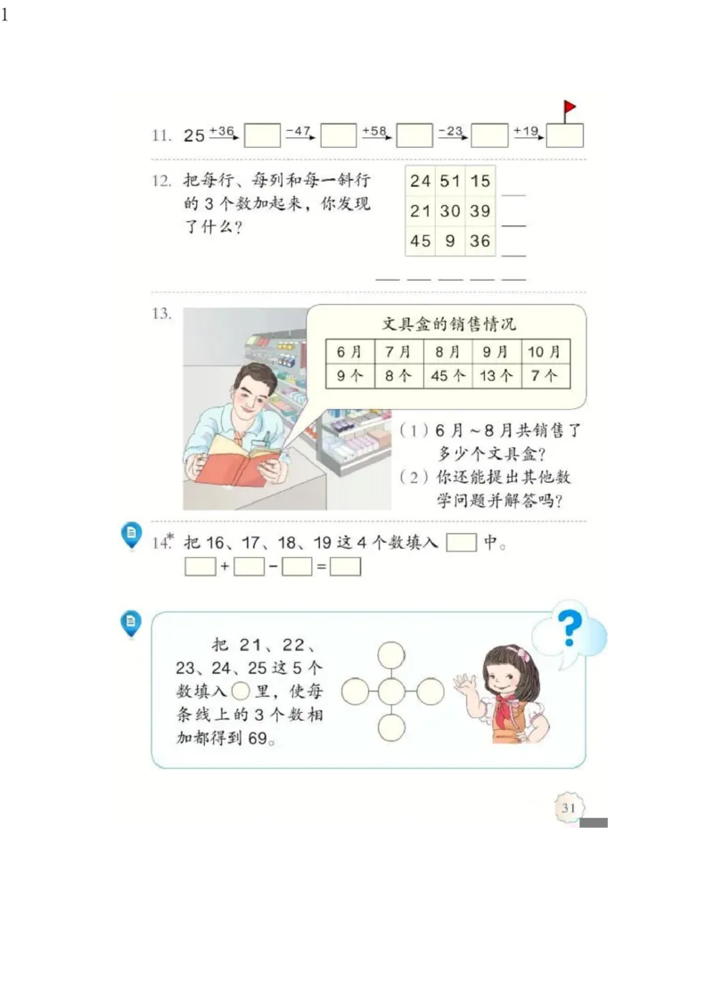 人教版二年级数学上册电子课本电子教材_小学1-6年级全部试卷_数学_二年级_3-7-3、小学二年级数学上册_3-7-3-4、电子教材、课本