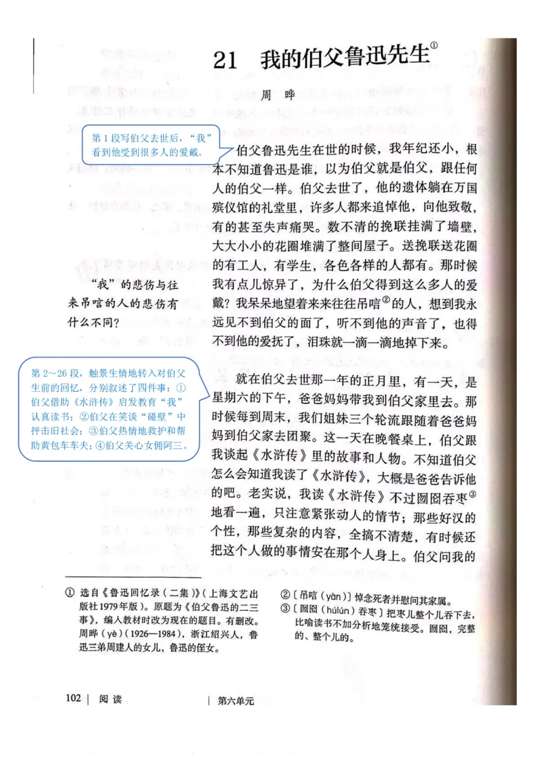 六年级下册语文部编版课堂笔记_小学1-6年级全部试卷_语文_六年级_3-11-2、小学六年级语文下册_3-11-2-1、复习、知识点、归纳汇总_部编（人教）版