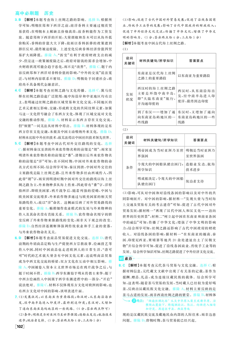 第四单元_历史_2026春高中必刷题历史选修3RJ_答案历史选修3