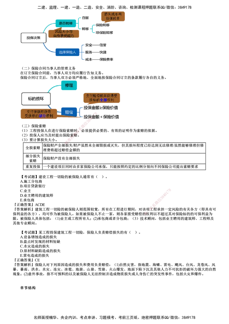 第04讲　工程保险_监理工程师_2025监理工程师_2025年监理工程师SVIP_2025年监理合同管理SVIP_02-基础精讲✿高端面授✿深度强化_06-合同《教材精讲班》尹嘉JG