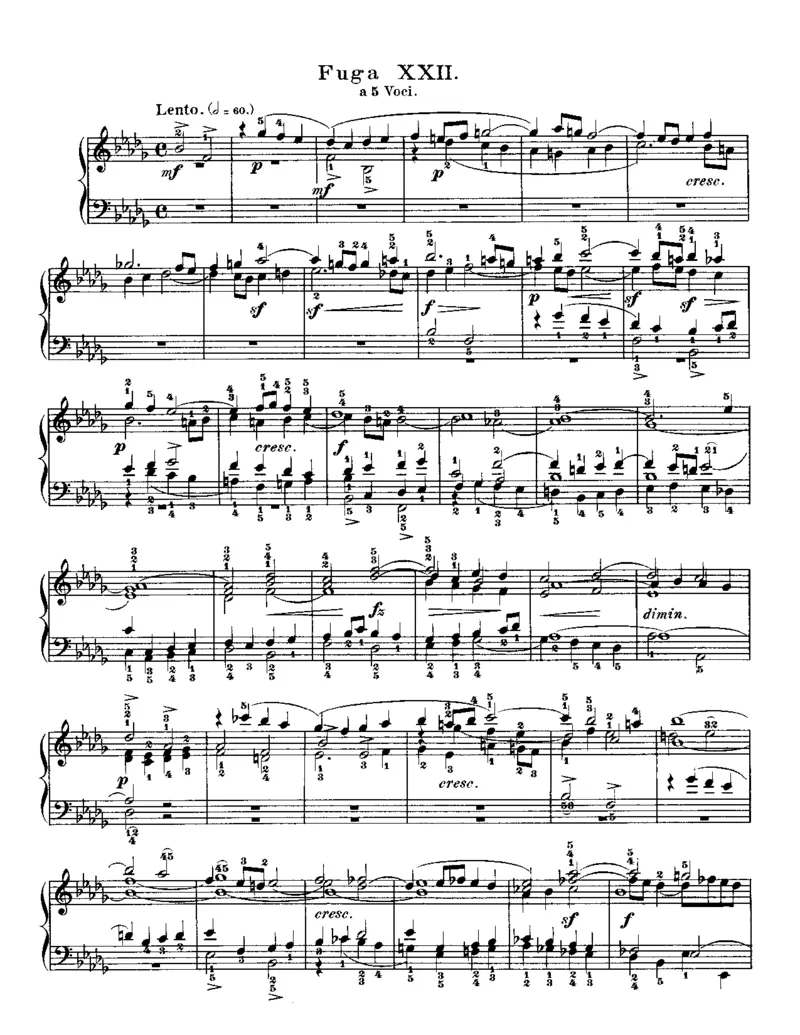 平均律第一册_一万首著名钢琴曲谱哈农贝多芬合集视频教学电子版高清无水印可打印_09钢琴教材合集_常用教材钢琴谱（80+本）