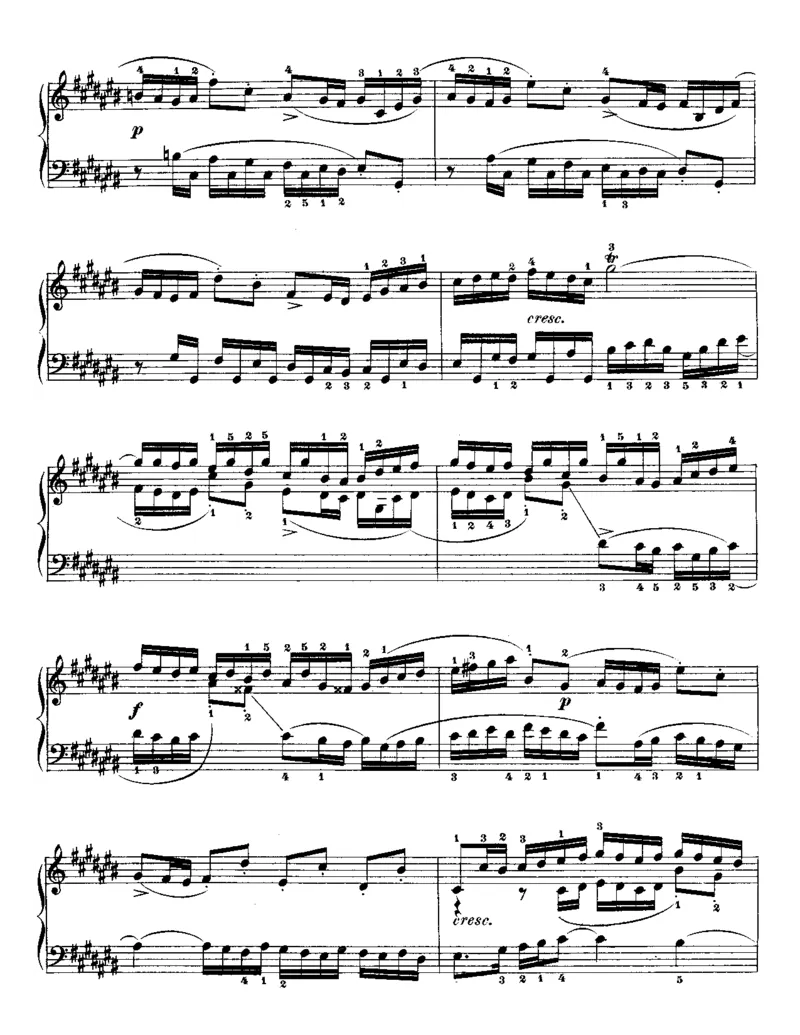 平均律第一册_一万首著名钢琴曲谱哈农贝多芬合集视频教学电子版高清无水印可打印_09钢琴教材合集_常用教材钢琴谱（80+本）