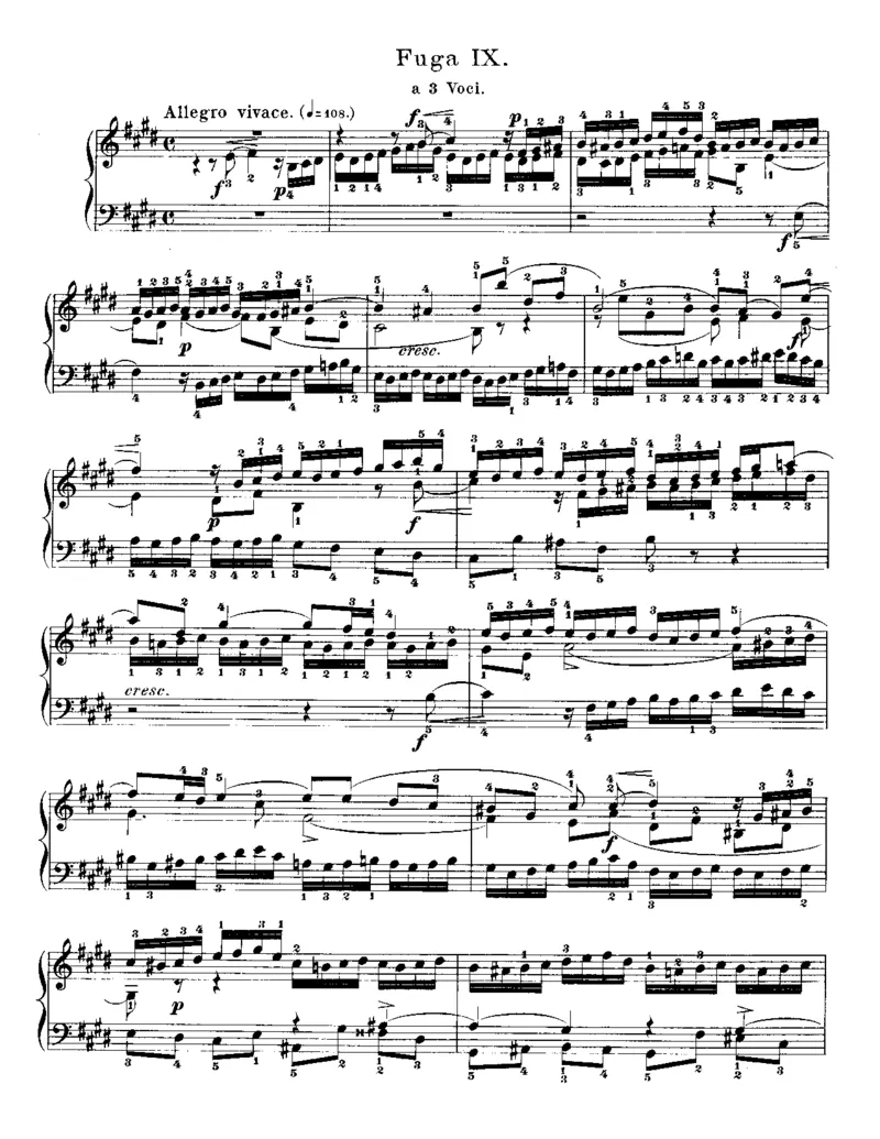 平均律第一册_一万首著名钢琴曲谱哈农贝多芬合集视频教学电子版高清无水印可打印_09钢琴教材合集_常用教材钢琴谱（80+本）