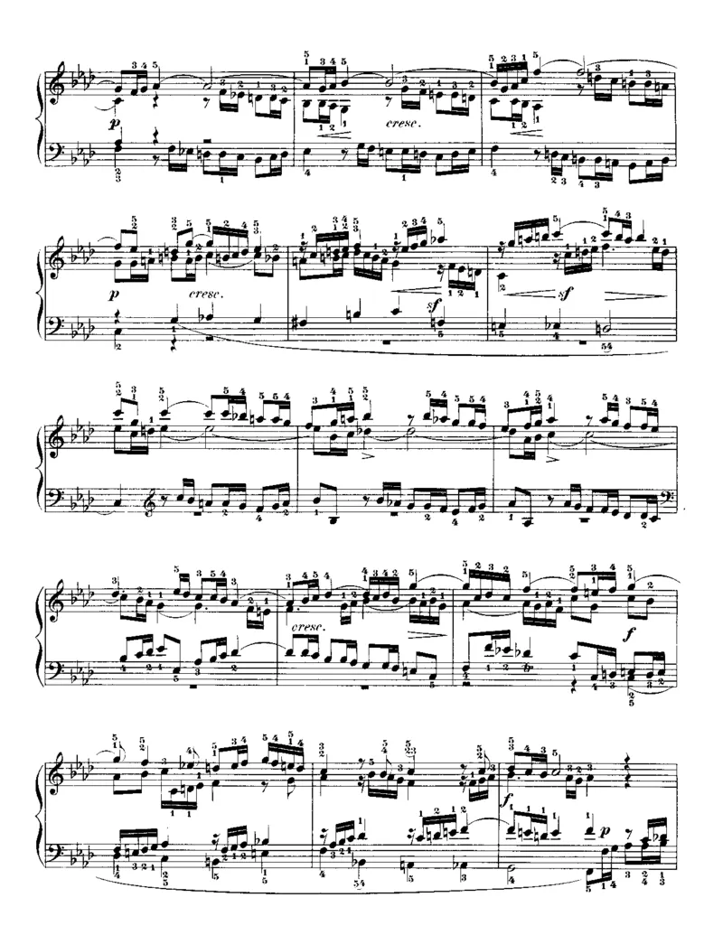 平均律第一册_一万首著名钢琴曲谱哈农贝多芬合集视频教学电子版高清无水印可打印_09钢琴教材合集_常用教材钢琴谱（80+本）