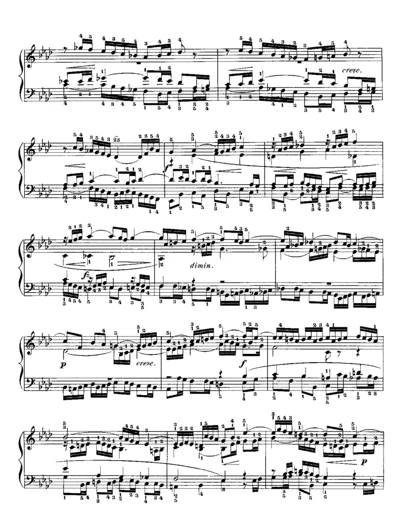 平均律第一册_一万首著名钢琴曲谱哈农贝多芬合集视频教学电子版高清无水印可打印_09钢琴教材合集_常用教材钢琴谱（80+本）