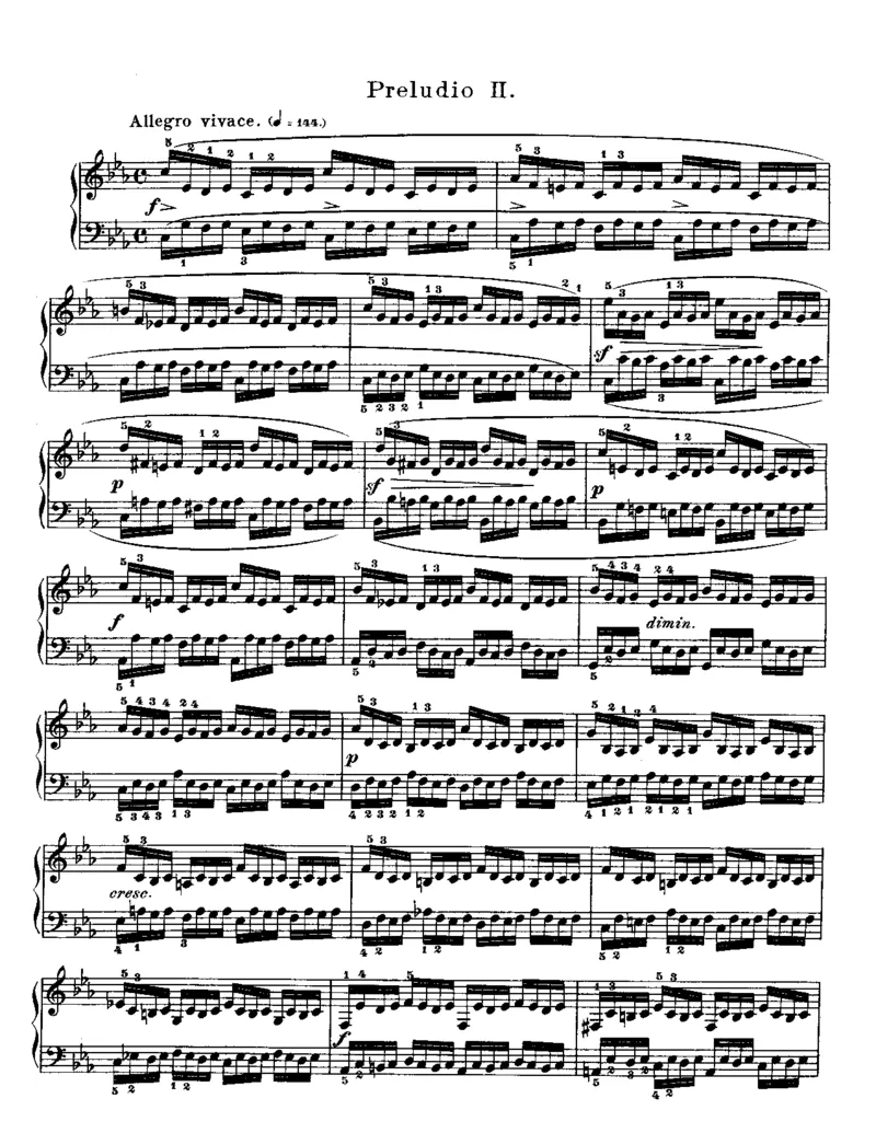 平均律第一册_一万首著名钢琴曲谱哈农贝多芬合集视频教学电子版高清无水印可打印_09钢琴教材合集_常用教材钢琴谱（80+本）