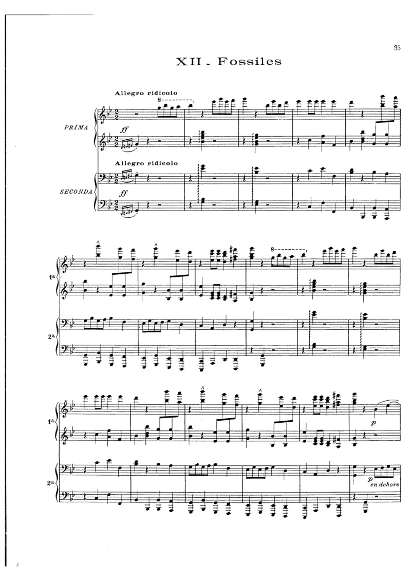 四手联弹动物狂欢节_一万首著名钢琴曲谱哈农贝多芬合集视频教学电子版高清无水印可打印_1古典钢琴知名音乐家谱_圣桑钢琴谱全集