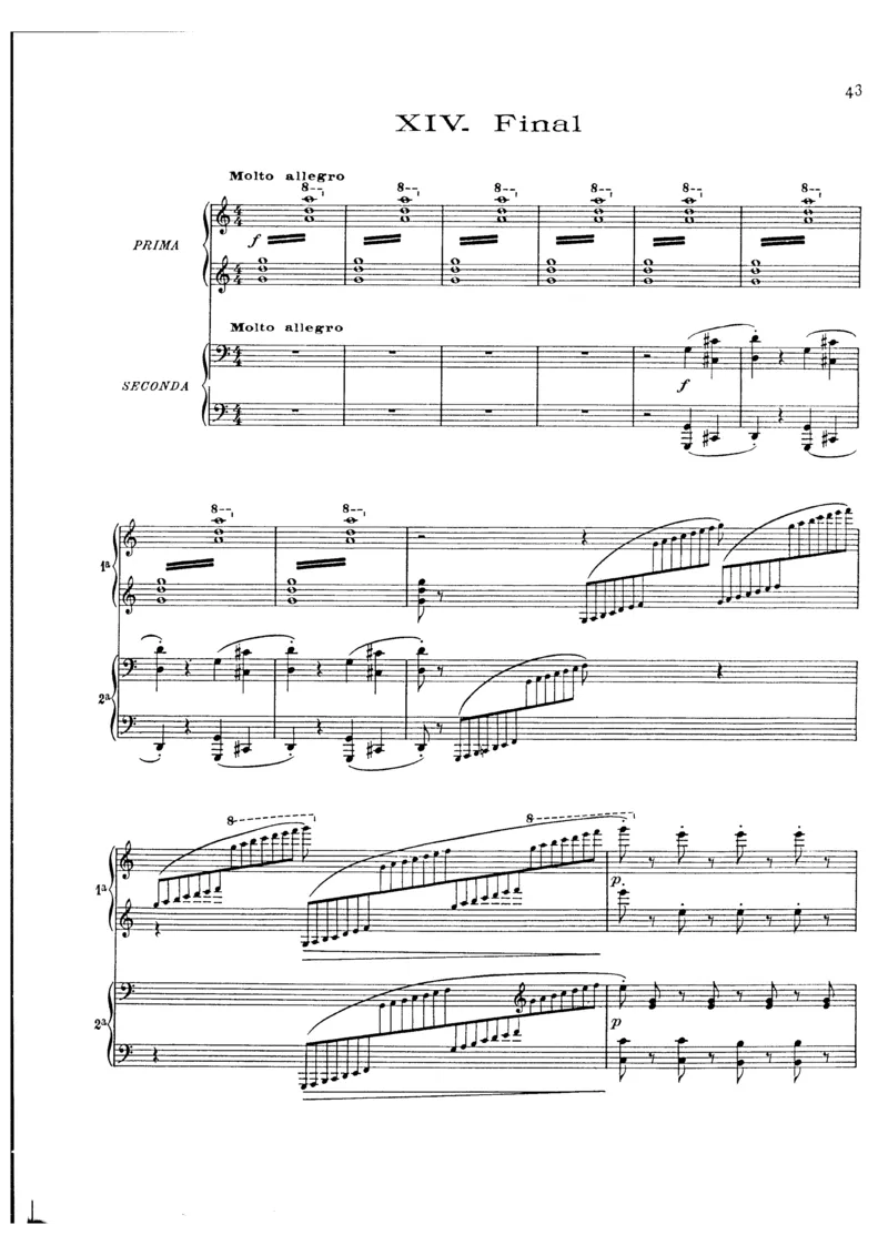 四手联弹动物狂欢节_一万首著名钢琴曲谱哈农贝多芬合集视频教学电子版高清无水印可打印_1古典钢琴知名音乐家谱_圣桑钢琴谱全集