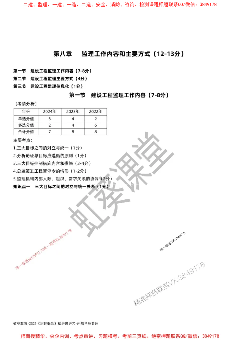 法规-唐忍-精讲讲义_监理工程师_2025监理工程师_2025年监理工程师SVIP_2025年监理概论法规SVIP_02-基础精讲✿高端面授✿深度强化_16-概论《通关精讲班》唐忍SMR推荐