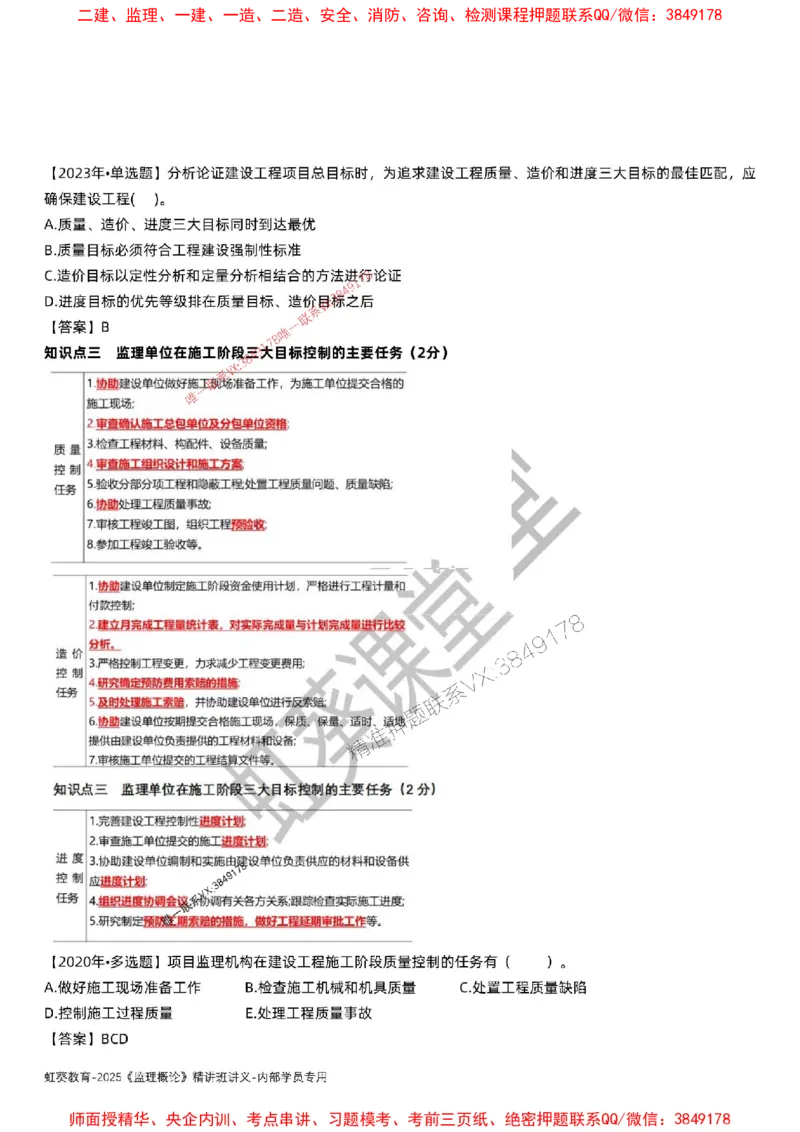 法规-唐忍-精讲讲义_监理工程师_2025监理工程师_2025年监理工程师SVIP_2025年监理概论法规SVIP_02-基础精讲✿高端面授✿深度强化_16-概论《通关精讲班》唐忍SMR推荐