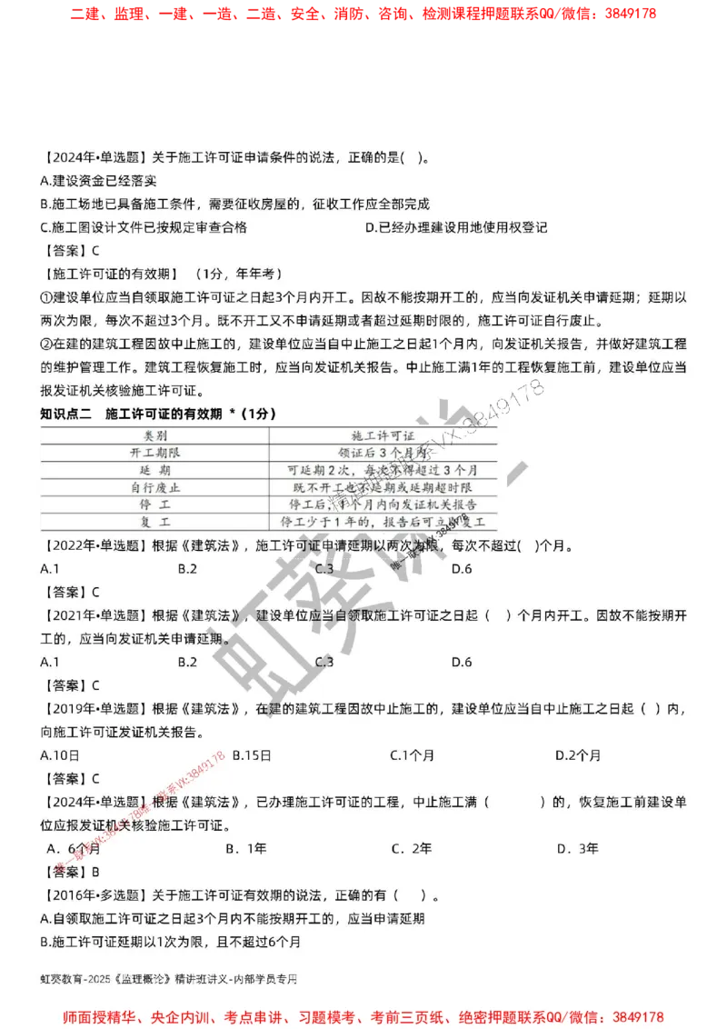 法规-唐忍-精讲讲义_监理工程师_2025监理工程师_2025年监理工程师SVIP_2025年监理概论法规SVIP_02-基础精讲✿高端面授✿深度强化_16-概论《通关精讲班》唐忍SMR推荐