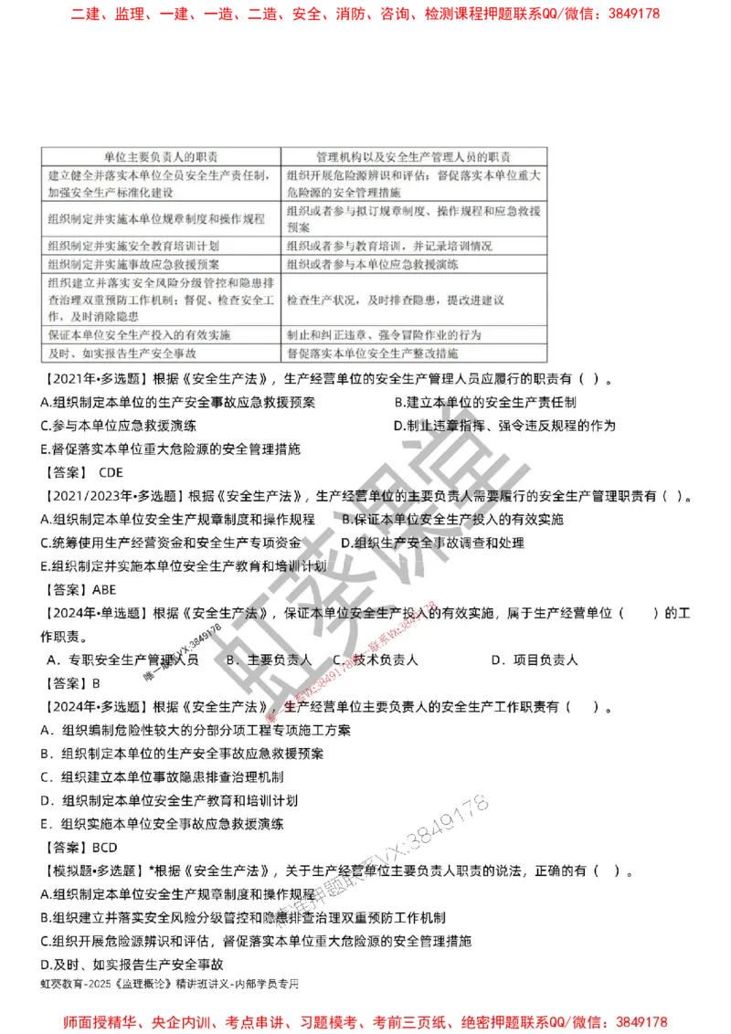 法规-唐忍-精讲讲义_监理工程师_2025监理工程师_2025年监理工程师SVIP_2025年监理概论法规SVIP_02-基础精讲✿高端面授✿深度强化_16-概论《通关精讲班》唐忍SMR推荐