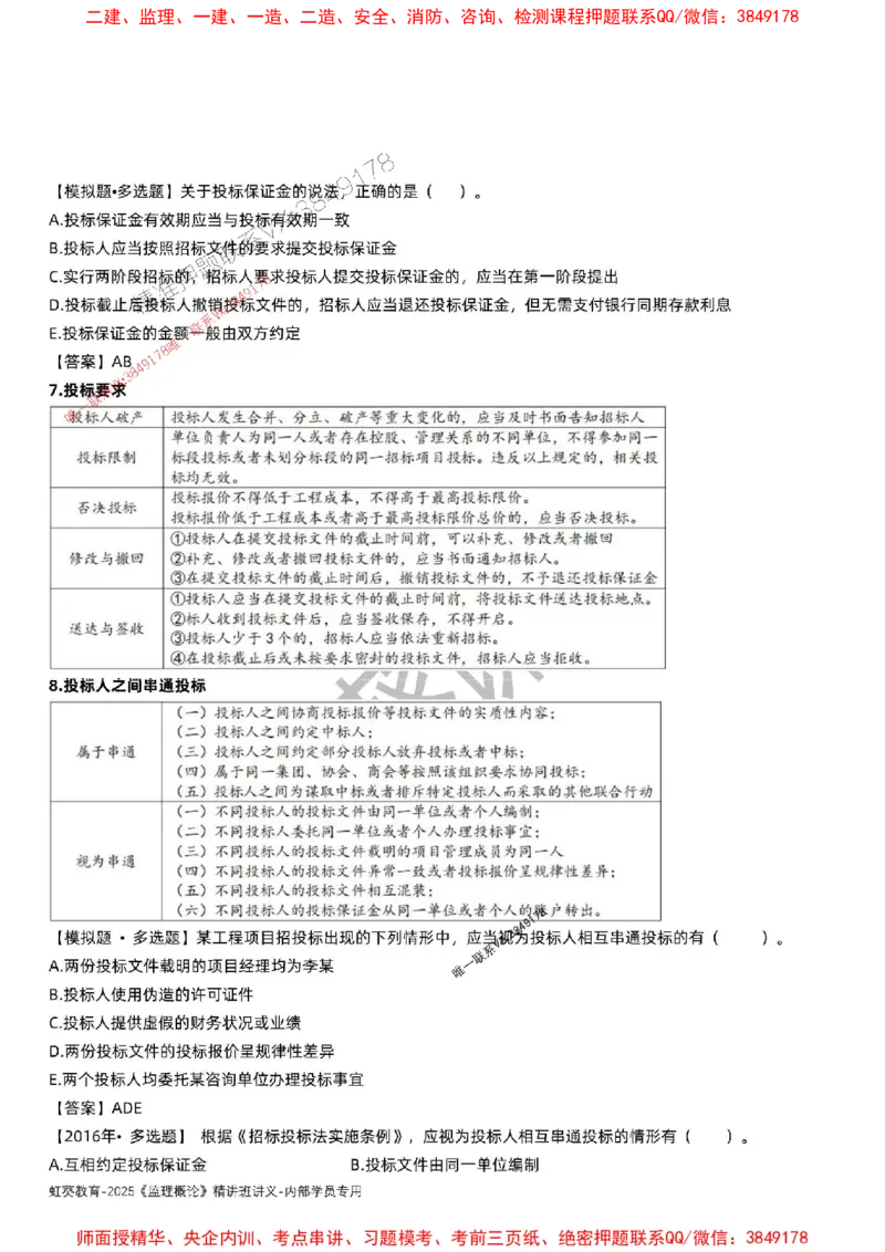 法规-唐忍-精讲讲义_监理工程师_2025监理工程师_2025年监理工程师SVIP_2025年监理概论法规SVIP_02-基础精讲✿高端面授✿深度强化_16-概论《通关精讲班》唐忍SMR推荐