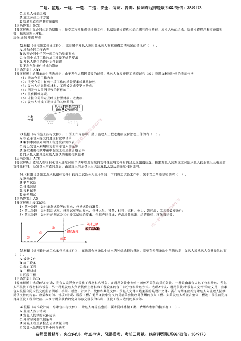 第03讲　2024年试题（三）_监理工程师_2025监理工程师_2025年监理工程师SVIP_2025年监理合同管理SVIP_03-习题精析✿实战特训✿模考通关_22-合同《真题解析班》尹嘉JG