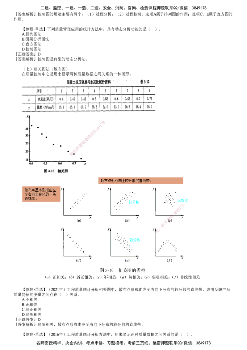 第03讲　工程质量统计分析方法（二）_监理工程师_2025监理工程师_2025年监理工程师SVIP_2025年监理土建控制SVIP_02-基础精讲✿高端面授✿深度强化_质量控制（土建）（2025）